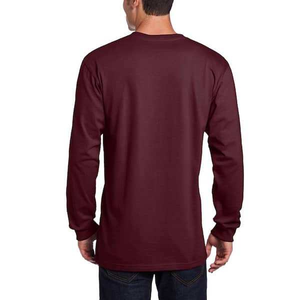 carhartt maroon long sleeve