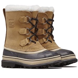 Sorel Youth Caribou Winter Boot - Buff