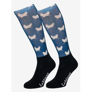 Lemieux Footsie Boot Socks - Chickens