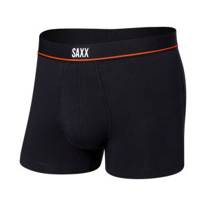 Saxx Men's Non-Stop Stretch Cotton Boxer Brief - Black
