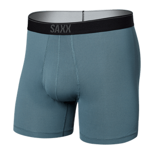Saxx Men's Quest 2.0 Boxerbriefs - Storm Blue