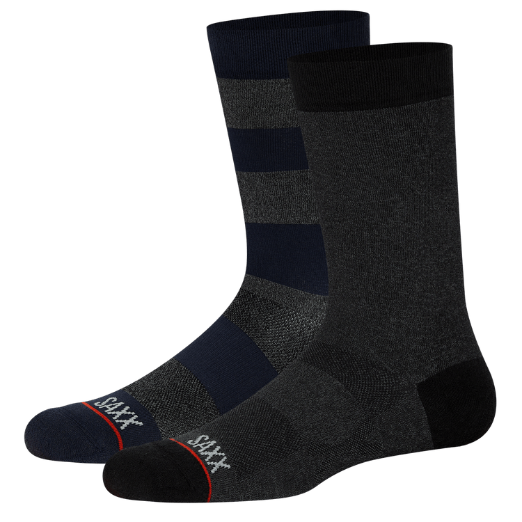 Saxx-Men-s-Whole-Package-Socks-2-pack----Ombre