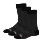 Saxx-Men-s-Whole-Package-Socks-3-pack---Black-Heather