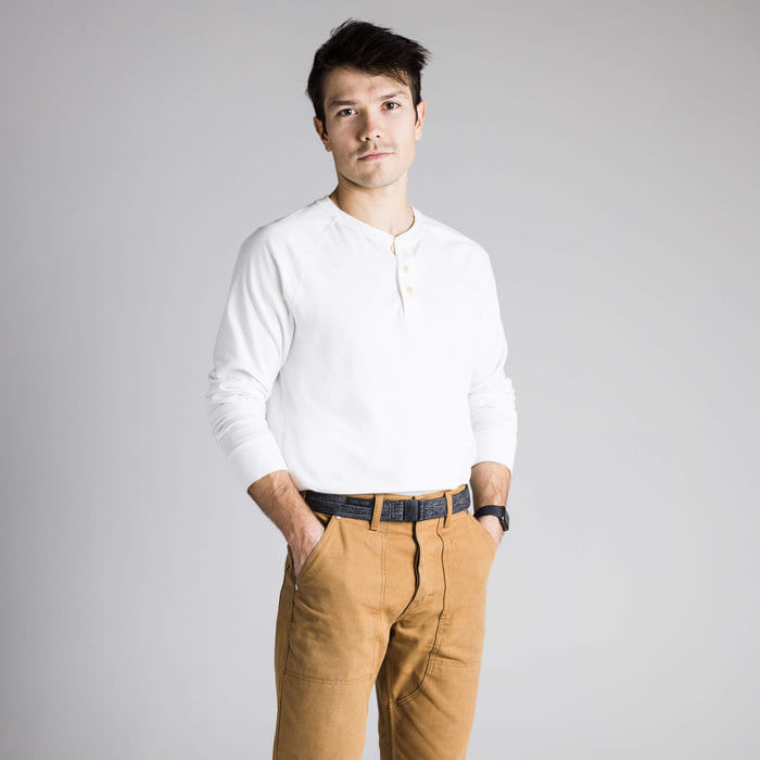Arcade-Unisex-Ranger-Slim-Belt---Heather-Black