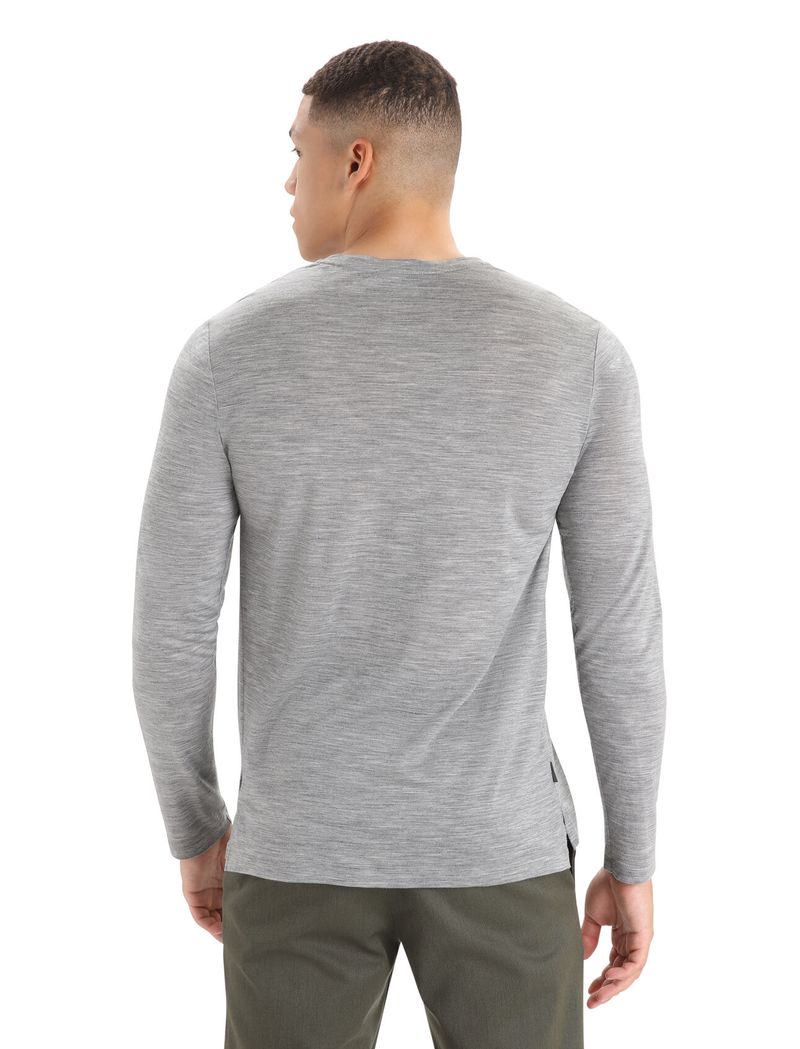 Icebreaker-Men-s-Merino-Sphere-II-Long-Sleeve-T-Shirt---Metro-Heather