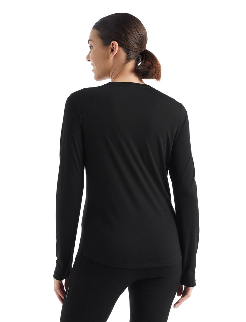 Icebreaker-Women-s-Merino-Sphere-II-Long-Sleeve-T-Shirt---Black