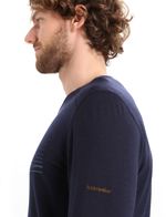 Icebreaker-Men-s-Merino-200-Oasis-Long-Sleeve-Crewe-Ski-Stripes---Midnight-Navy