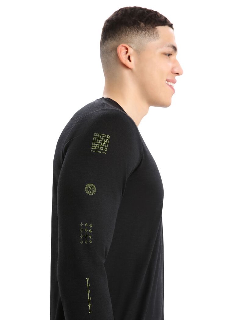 Icebreaker-Men-s-Merino-Tech-Lite-II-Long-Sleeve-T-Shirt-Summit-Tread---Black