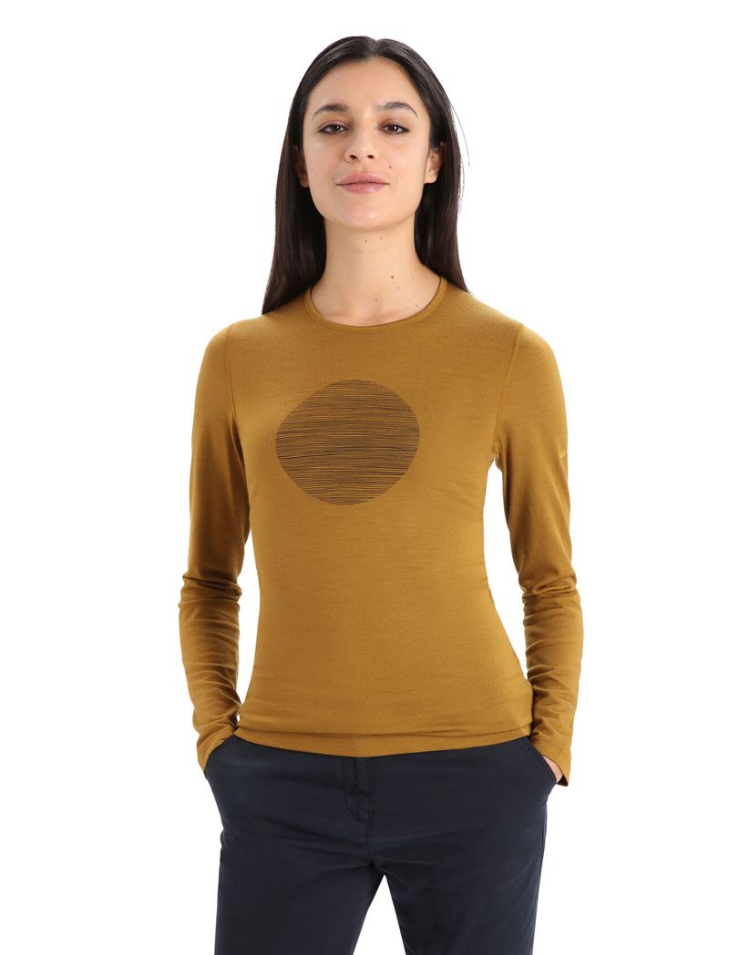 Icebreaker-Women-s-Merino-200-Oasis-Long-Sleeve-Crewe-Ski-Stripes---Clove
