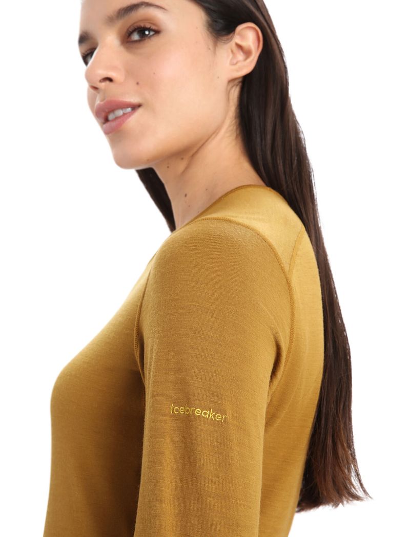Icebreaker-Women-s-Merino-200-Oasis-Long-Sleeve-Crewe-Ski-Stripes---Clove