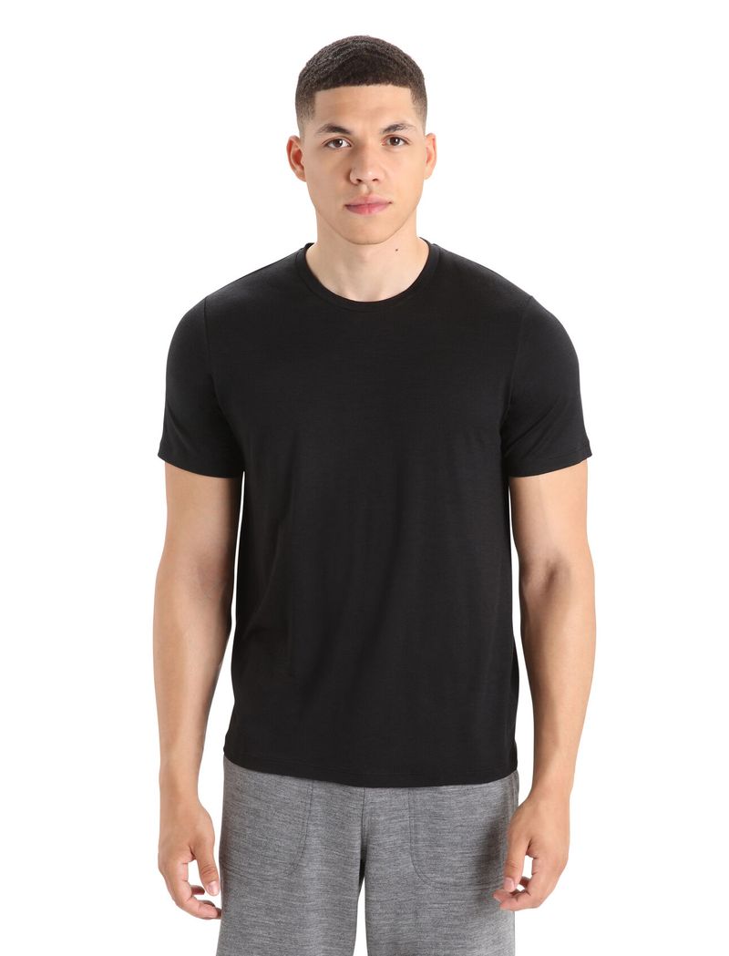 Icebreaker-Men-s-Tech-Lite-Short-Sleeve-Tee---Black