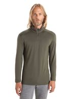 Icebreaker-Men-s-Merino-260-Tech-Long-Sleeve-Half-Zip-Thermal-Top---Loden