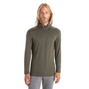 Icebreaker Men's Merino 260 Tech Long Sleeve Half Zip Thermal Top - Loden
