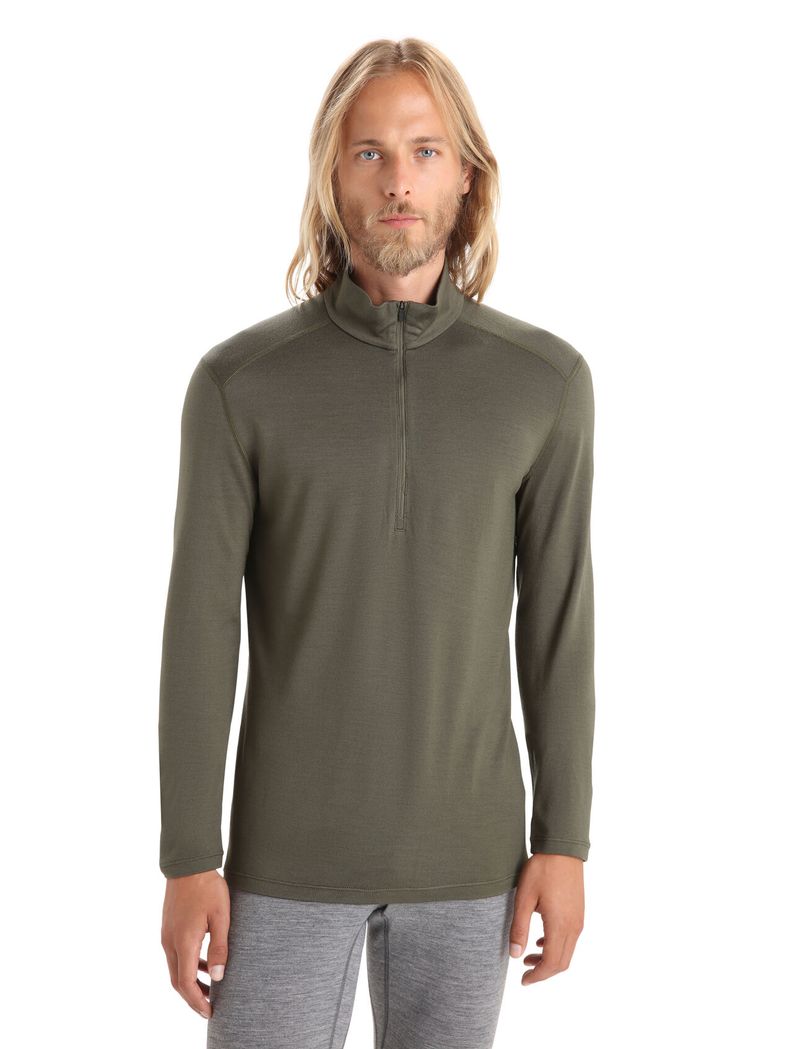 Icebreaker 260 Tech Long Sleeve Half Zip Crewneck Tee