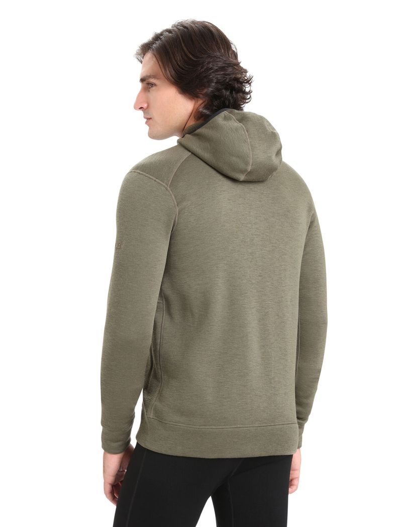 Men's elemental long sleeve cheap zip hood