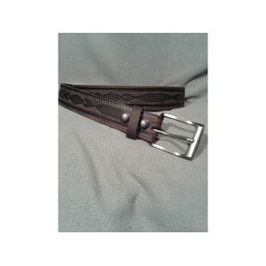 Keldon Aztec Design Belt - Brown