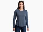 Kuhl-Women-s-Konstance-Long-Sleeve--Shirt---Metal-Blue