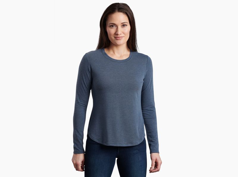 Kuhl-Women-s-Konstance-Long-Sleeve--Shirt---Metal-Blue