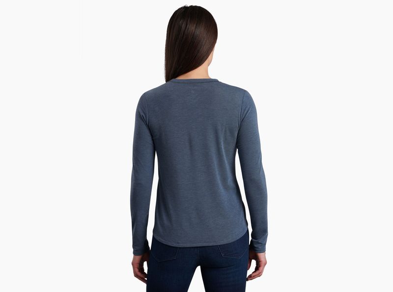 Kuhl-Women-s-Konstance-Long-Sleeve--Shirt---Metal-Blue