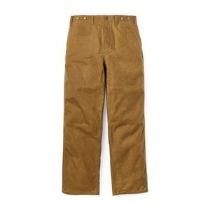 Filson Men's Oil Finish Single Tin Cloth Pants - Dark Tan