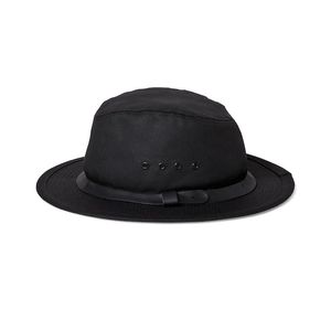 Filson Tin Cloth Packer Hat - Black