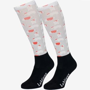 Lemieux Footsie Boot Socks - Polarbear