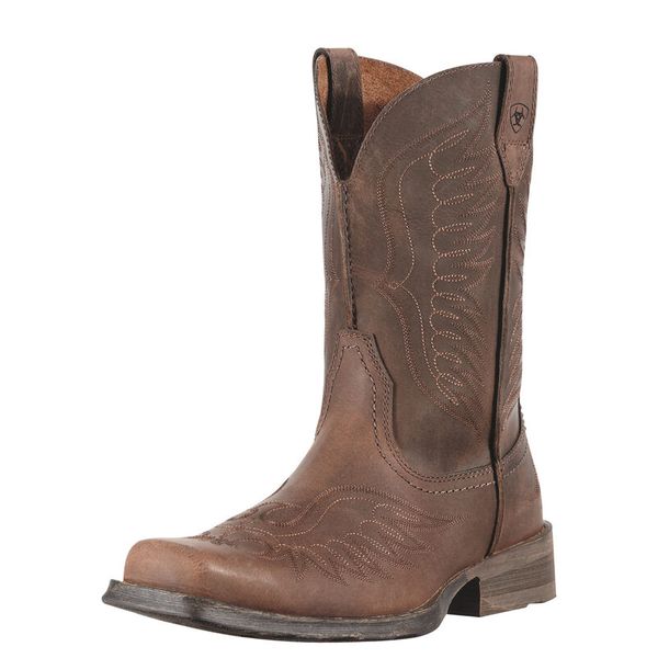 Ariat Men s Hybrid Rancher H2O Cowboy Boots Brown