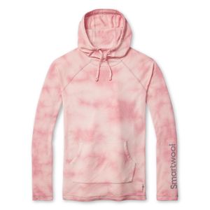 Smartwool Women's Merino 250 Plant-Based Dye Logo Hoodie - Rose Marble Wash