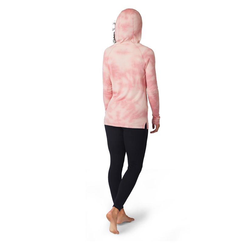 Smartwool-Women-s-Merino-250-Plant-Based-Dye-Logo-Hoodie---Rose-Marble-Wash