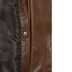 Schott-654VN-Brown-snap-detail