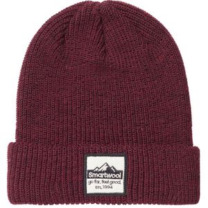 Smartwool Unisex Patch Beanie - Black Cherry