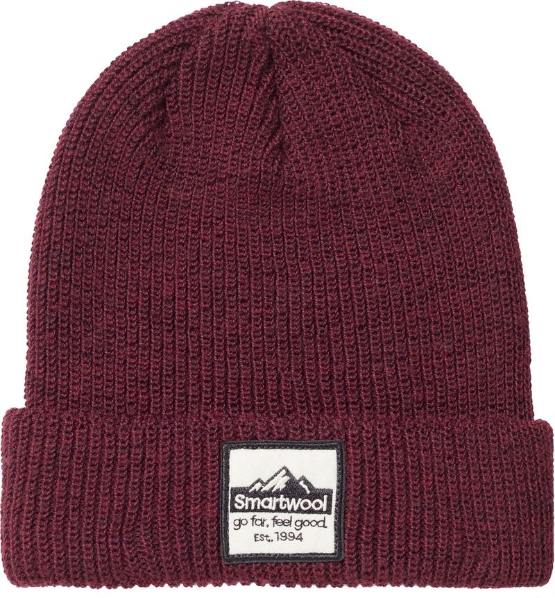 Black Patch Beanie