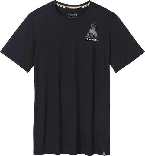 Smartwool-Men’s-Wilderness-Summit-Short-Sleeve-Graphic-Tee---Black