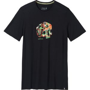 Smartwool Men’s Men’s Def Lyfe Short Sleeve Graphic Tee - Black