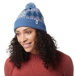 Smartwool-Women-s-Fairisle-Snowflake-Beanie---Blue-Horizon-Heather