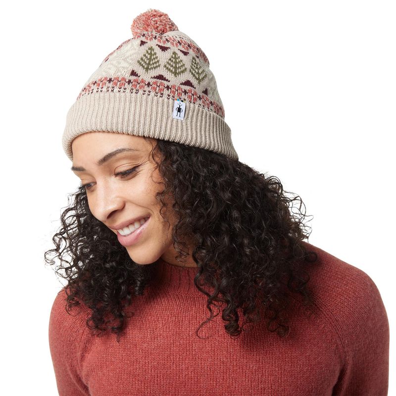 Smartwool-Women-s-Fairisle-Snowflake-Beanie---Dune-Heather