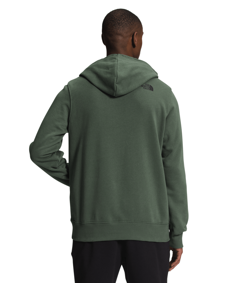 North face hot sale green pullover