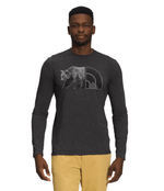 The North Face Men's Tri-Blend Bear Long Sleeve Shirt