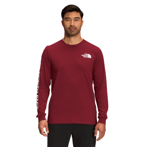 The North Face Men's Long-Sleeve Sleeve Hit Shirt - Cordovan