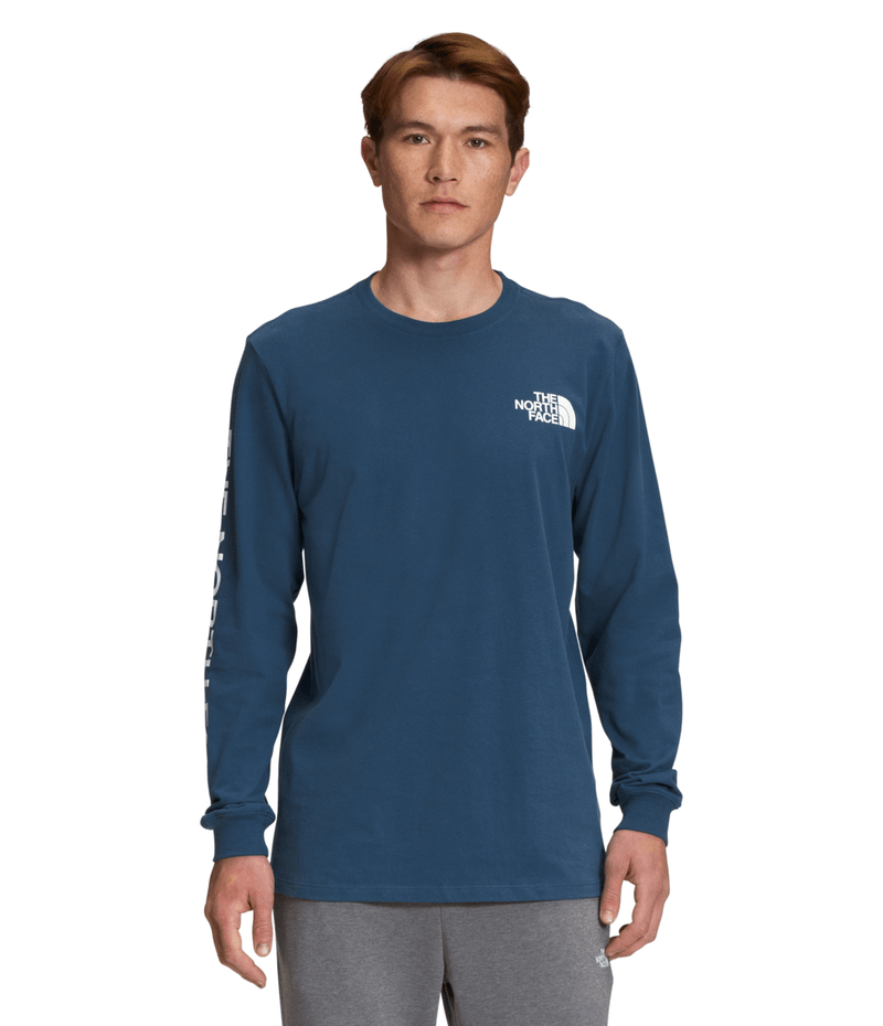 The-North-Face-Men-s-Long-Sleeve-Sleeve-Hit-Shirt---Shady-Blue