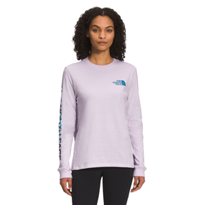 The North Face Women's Long-Sleeve Brand Proud Shirt - Lavender