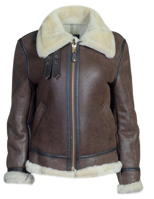 Schott hotsell sheepskin jacket