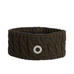 Kingsland-Serah-Cable-Knit-Headband---Green-Black-Ink