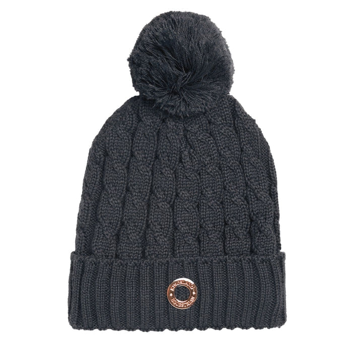 Kingsland-Semira-Cable-Knitted-Hat---Navy