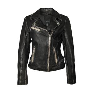 Mauritius Women's Sofia Leather Jacket - Black