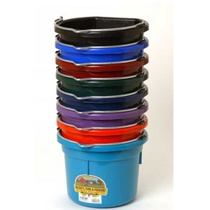 Feed and Water Buckets - Fortiflex Flat Back Pail (7.5L)