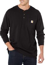 Carhartt-Men-s-Relaxed-Fit-Heavyweight-Henley-Pocket-Thermal-Shirt---Black