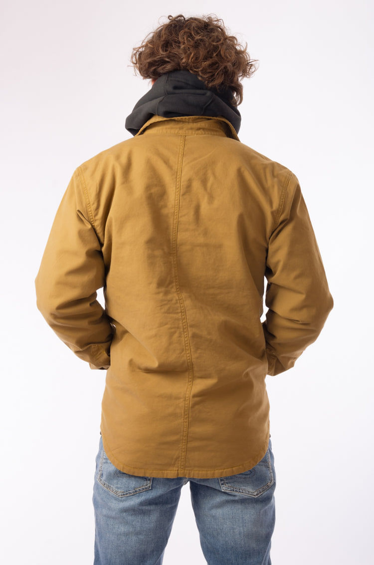 Carhartt-Men-s-Canvas-Fleece-Lined-Jacket---Oak