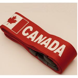 Flag Matrix Canada Luggage Strap - Red