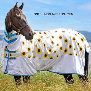 Shires Tempest Fly Sheet with Standard Neck - Sunflowers
